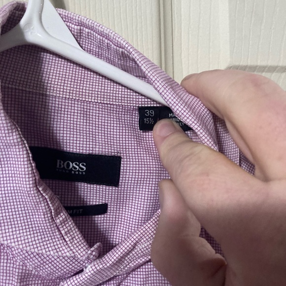 Hugo Boss Dress Shirt 15.5 neck - Picture 3 of 4